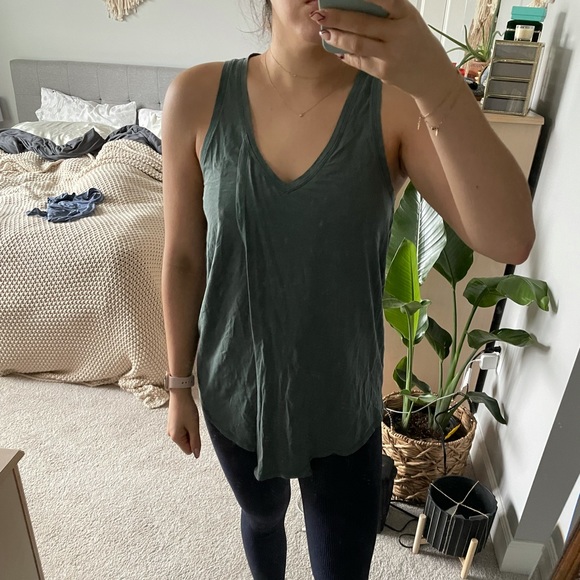 Lululemon Tie Tank Top - Light Pine Green - Picture 5 of 6